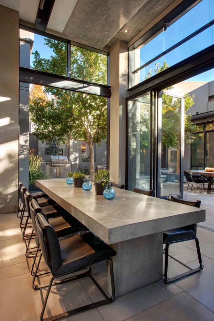 Modern Minimalist Approach with Dramatic Scale