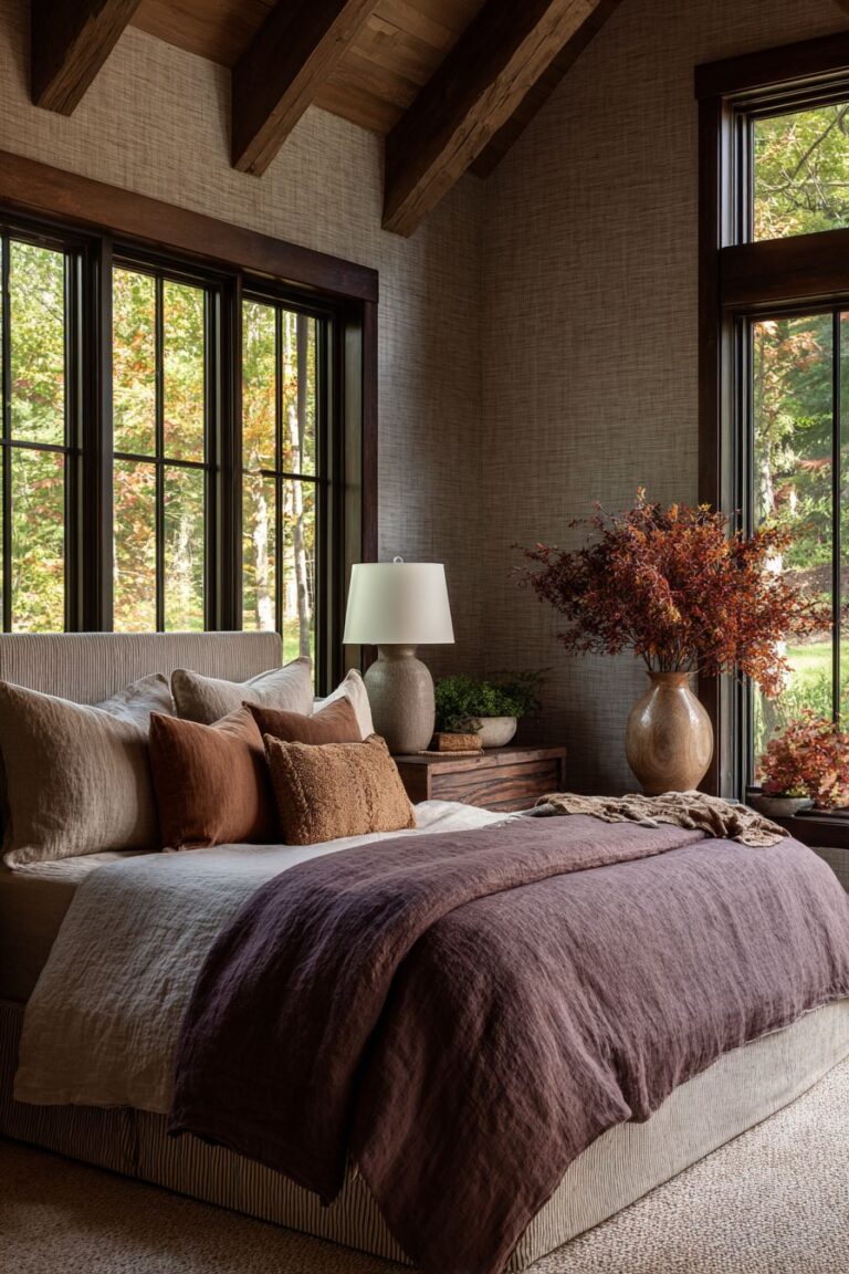Earth tone bedroom Ideas