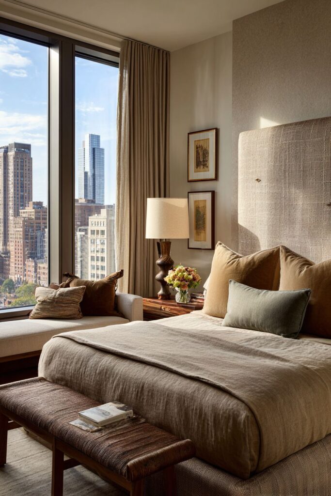 Luxurious Layering in the Master Suite