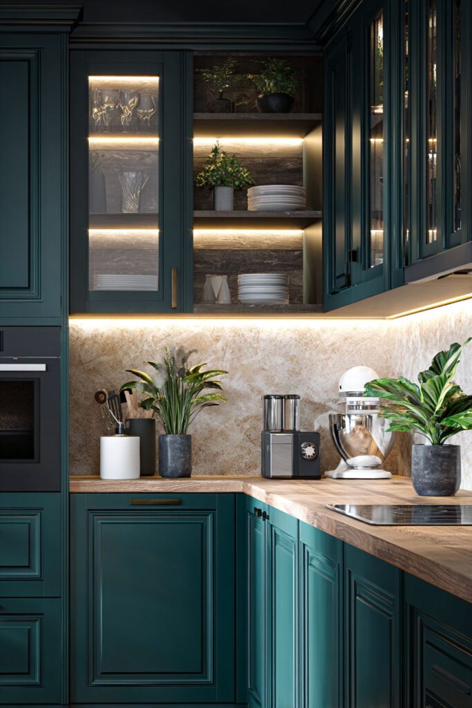 Compact Hunter Green Efficiency