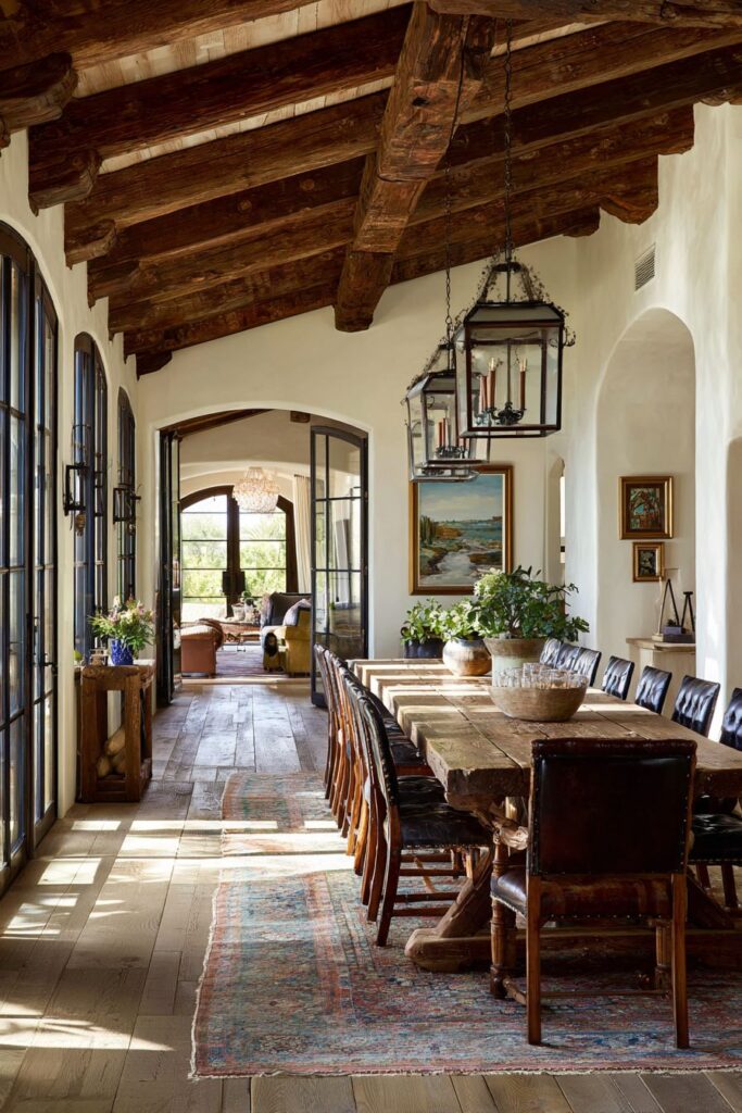 Rustic Farmhouse Character in Narrow Proportions