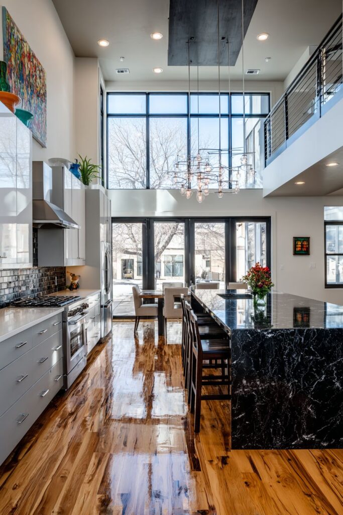 Contemporary Grey and Black Sophistication