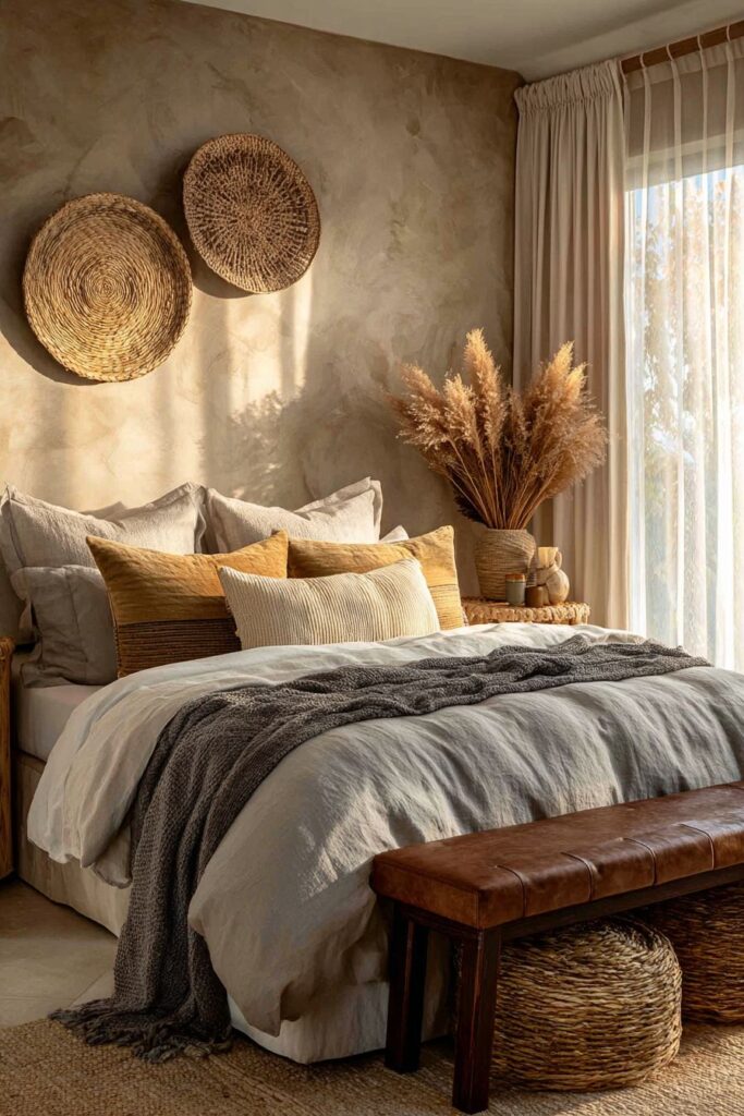 Artistic Expression with Natural Clay Finishes