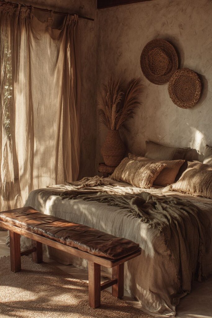 Artistic Expression with Natural Clay Finishes