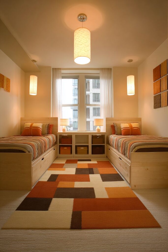 Platform Beds with Integrated Storage