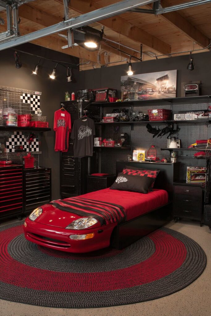 Racing Championship Garage Theme