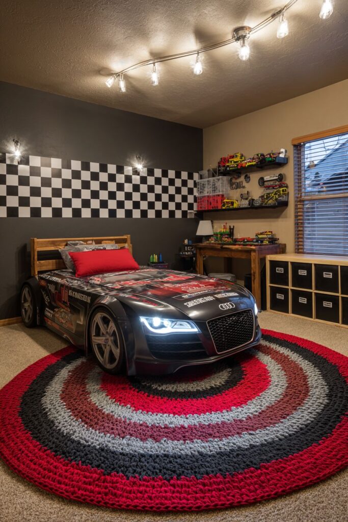 Racing Championship Garage Theme