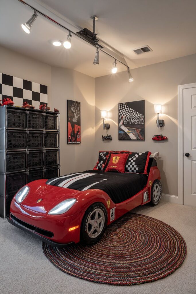 Racing Championship Garage Theme