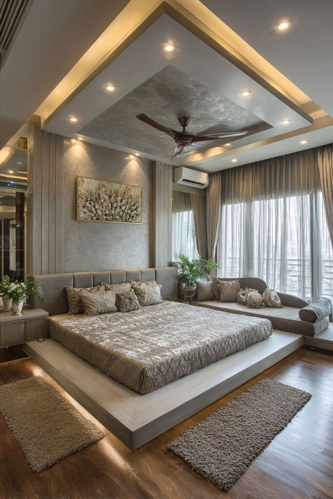 Sophisticated Tray Ceiling Layers