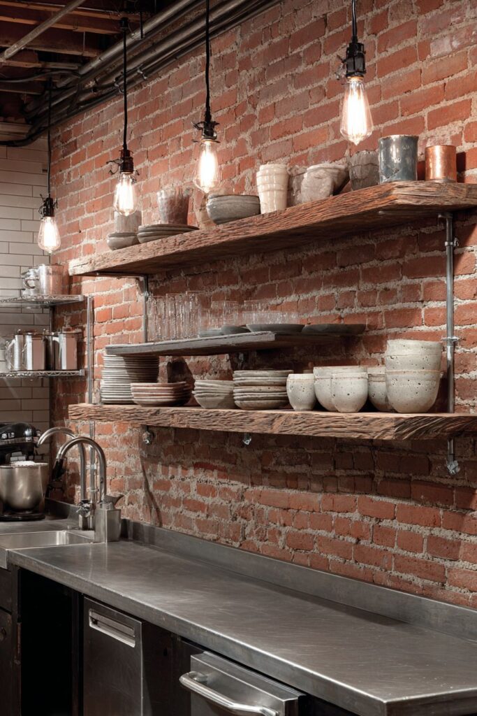 Industrial Chic Exposed Elements