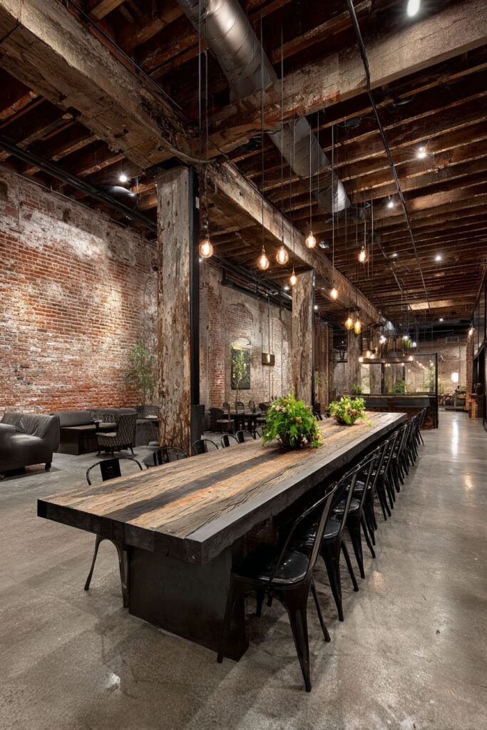 Industrial Chic Design with Urban Edge