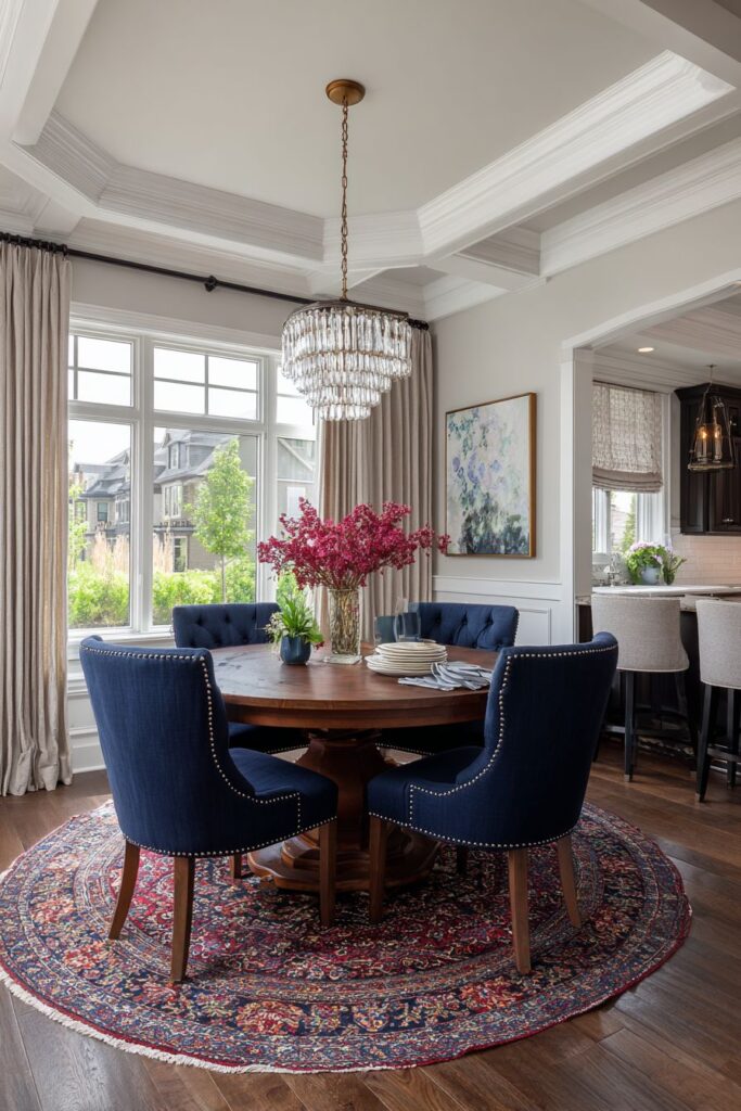 Traditional Mahogany Grandeur