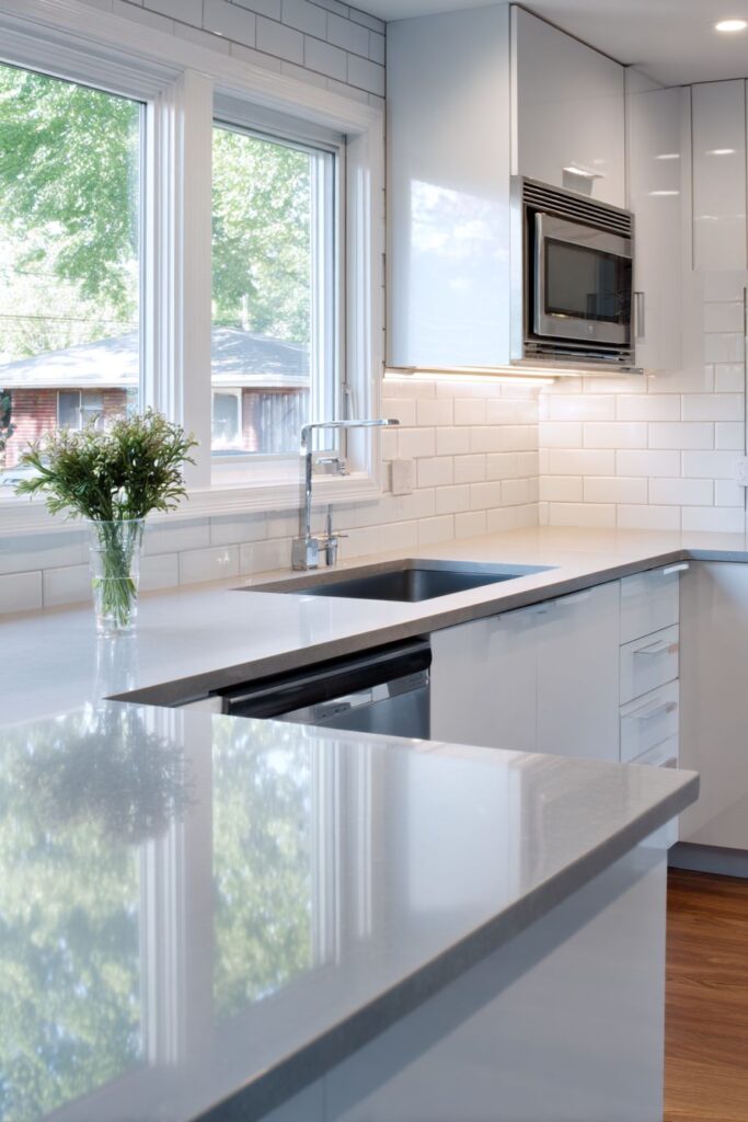 Sleek Minimalist Modern Kitchen