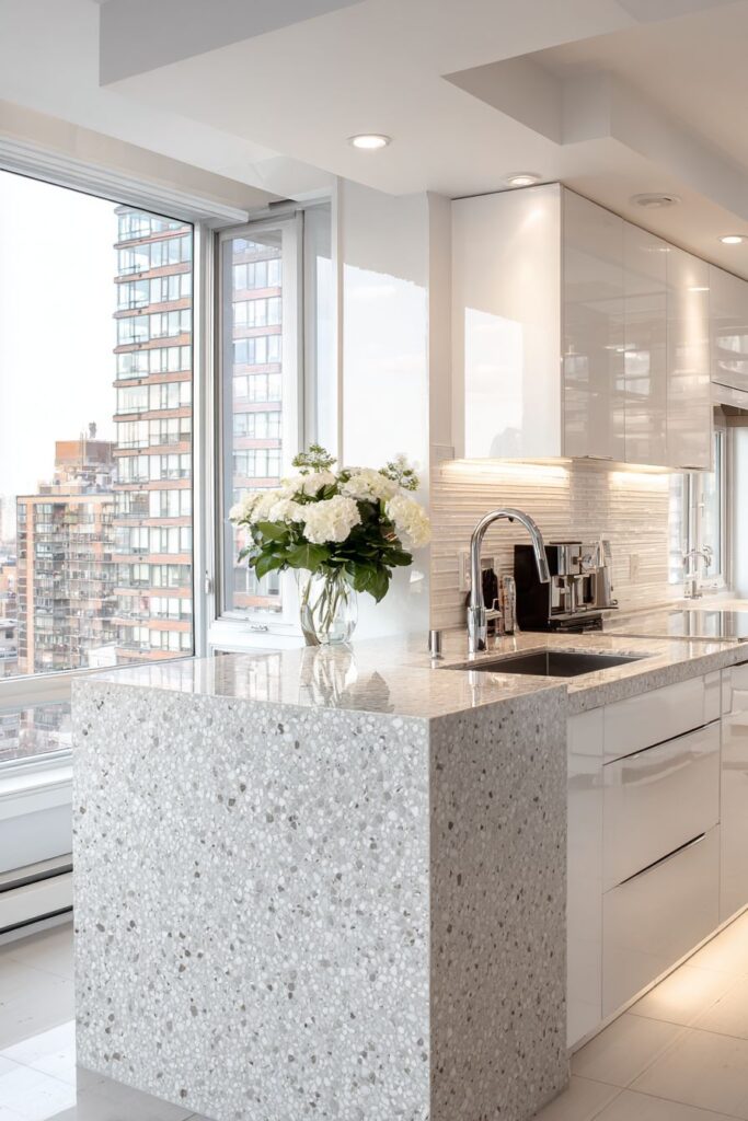 Sleek Minimalist Modern Kitchen