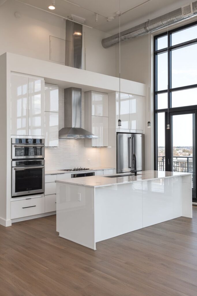 Sleek Minimalist Modern Kitchen