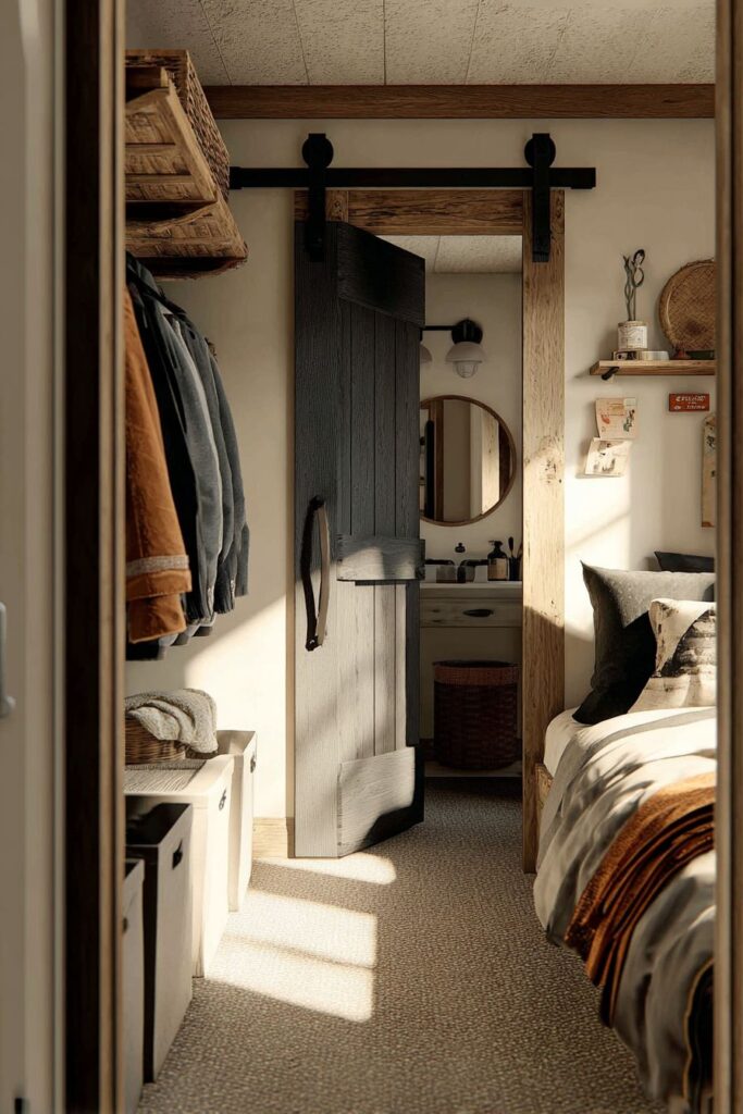 Sliding Barn Door Closet Charm