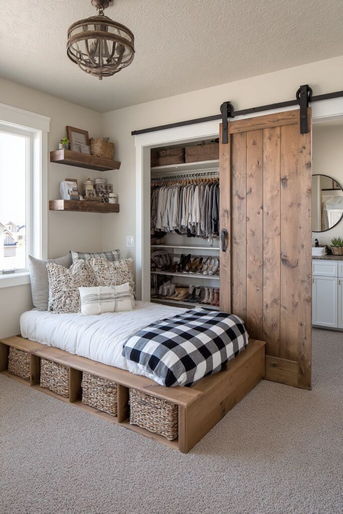 Sliding Barn Door Closet Charm