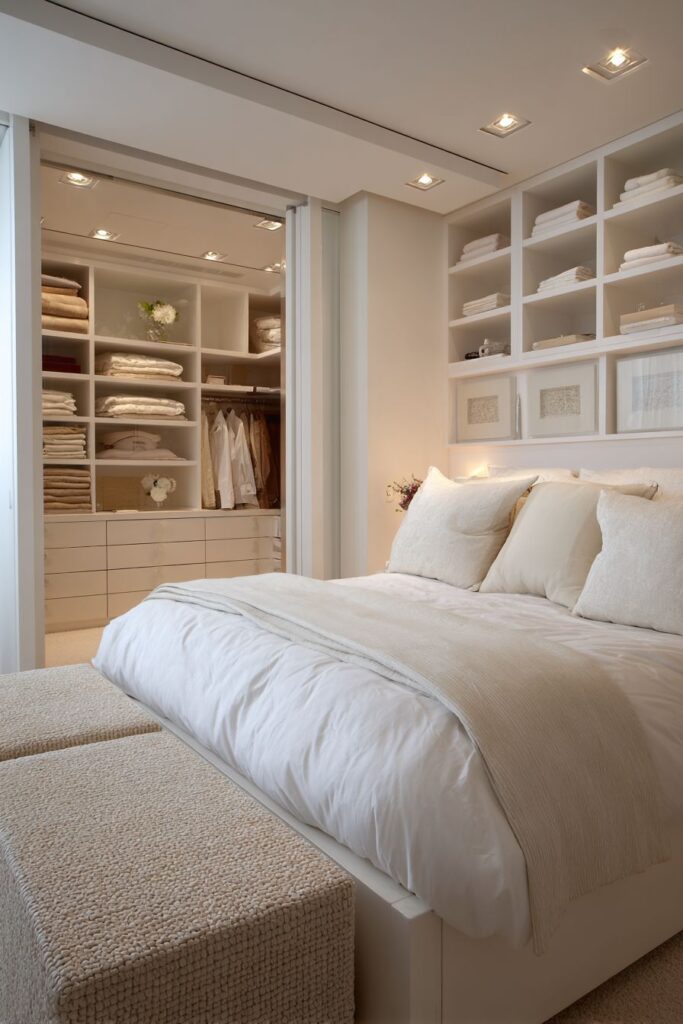 Master Suite with Walk-in Organization