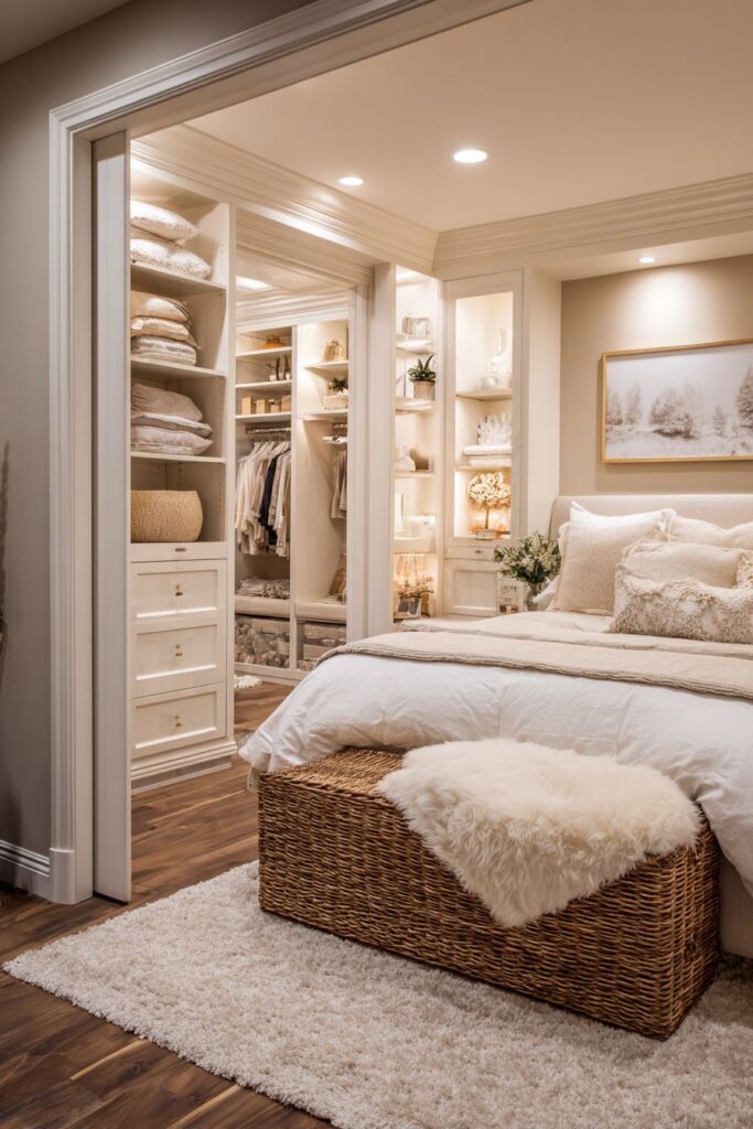 Master Suite with Walk-in Organization
