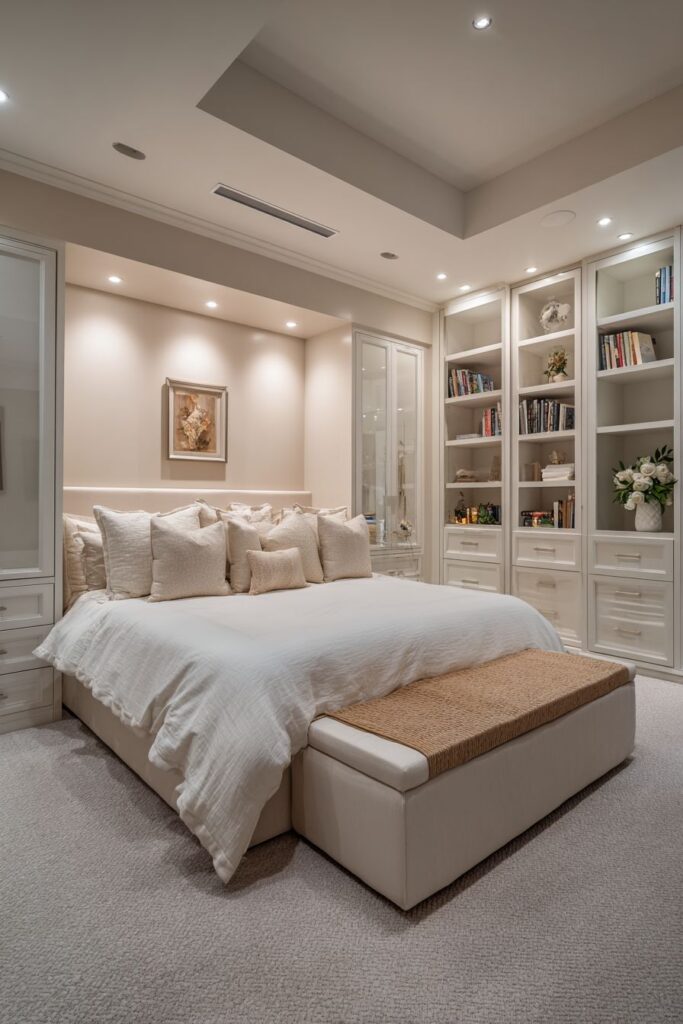 Master Suite with Walk-in Organization
