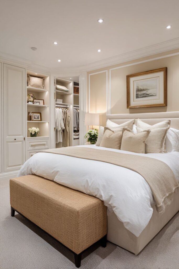 Master Suite with Walk-in Organization