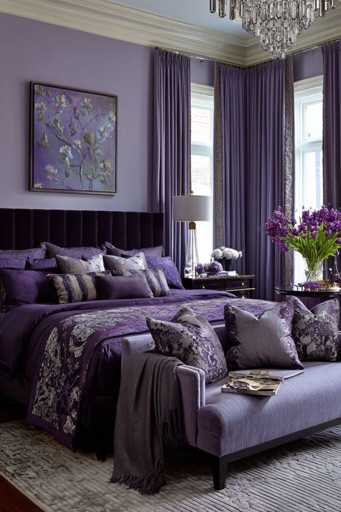 Elegant Purple Monochrome