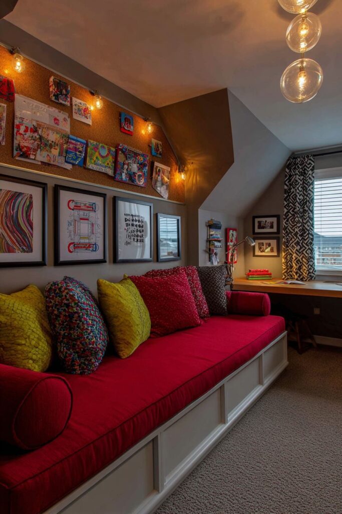 Teenage Multi-Functional Study and Sleep Space