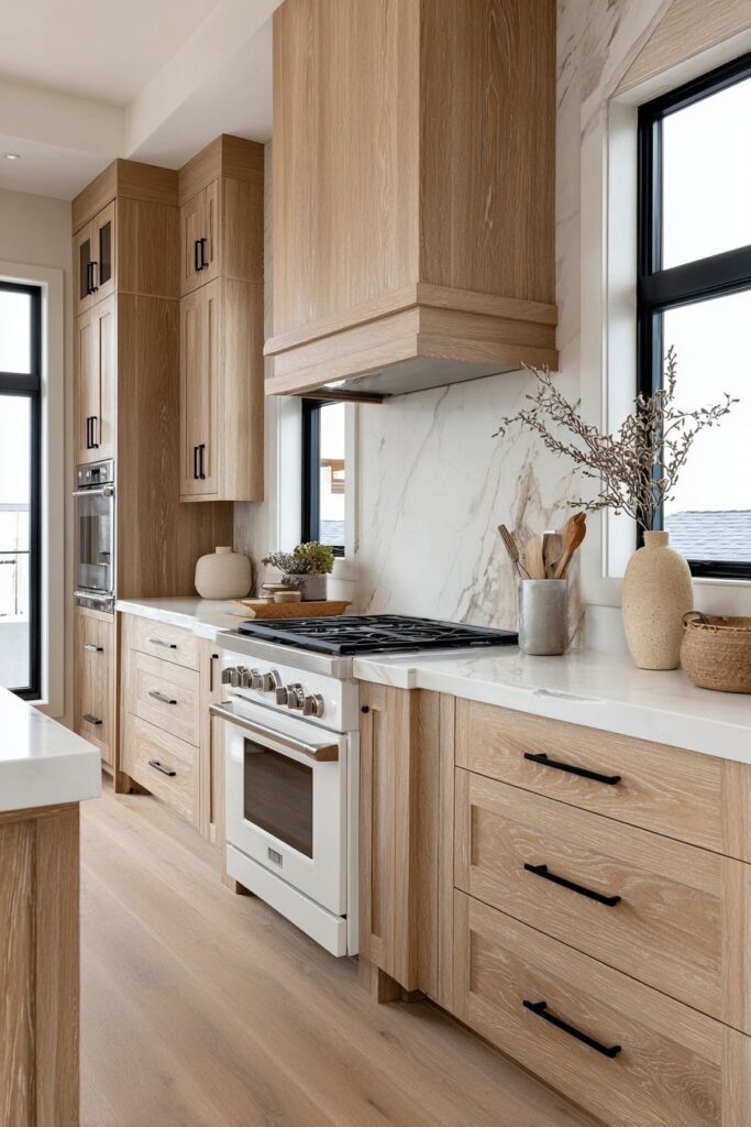 Scandinavian Light Oak Simplicity