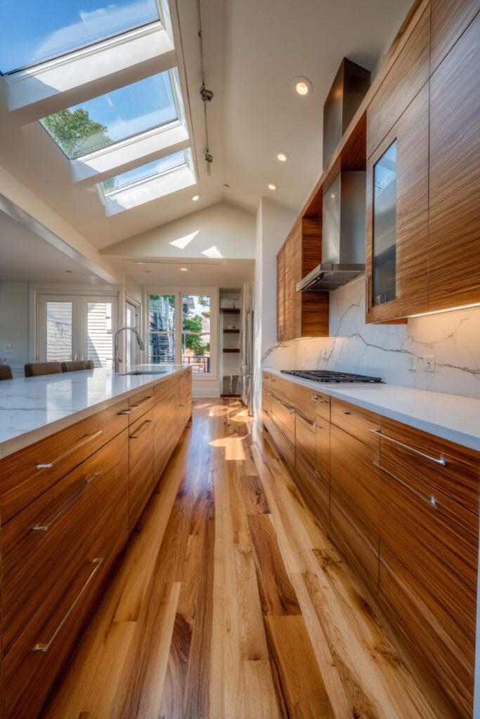 Efficient Galley Design with Skylight Innovation