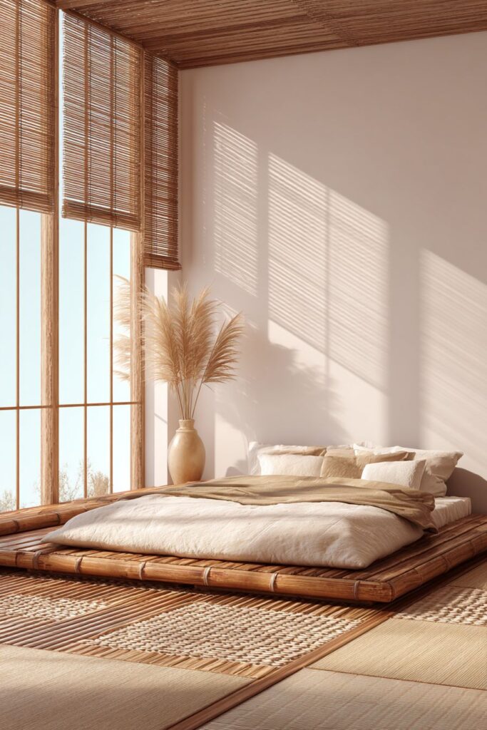 Japanese-Inspired Floor Sleeping