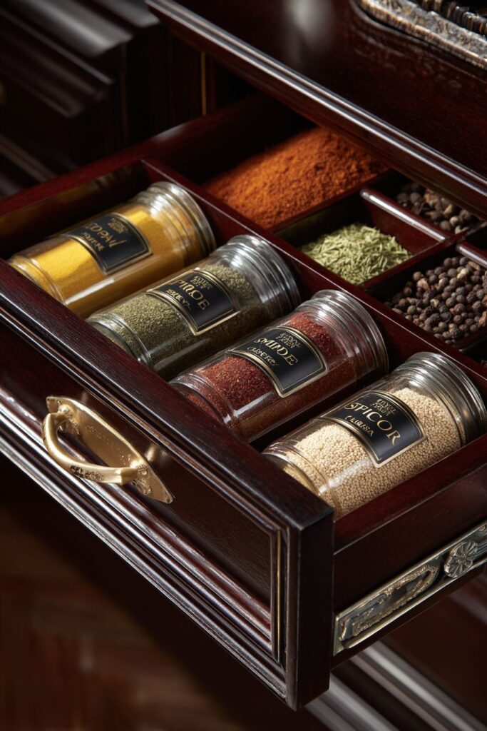 Traditional Mahogany Cabinet Craftsmanship