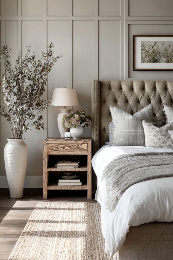 Tufted Luxury with Rich Velvet Accents