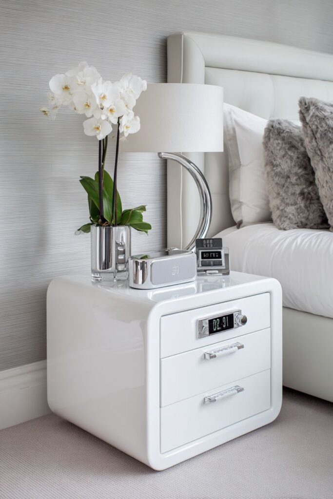 Contemporary High-Gloss Sophistication