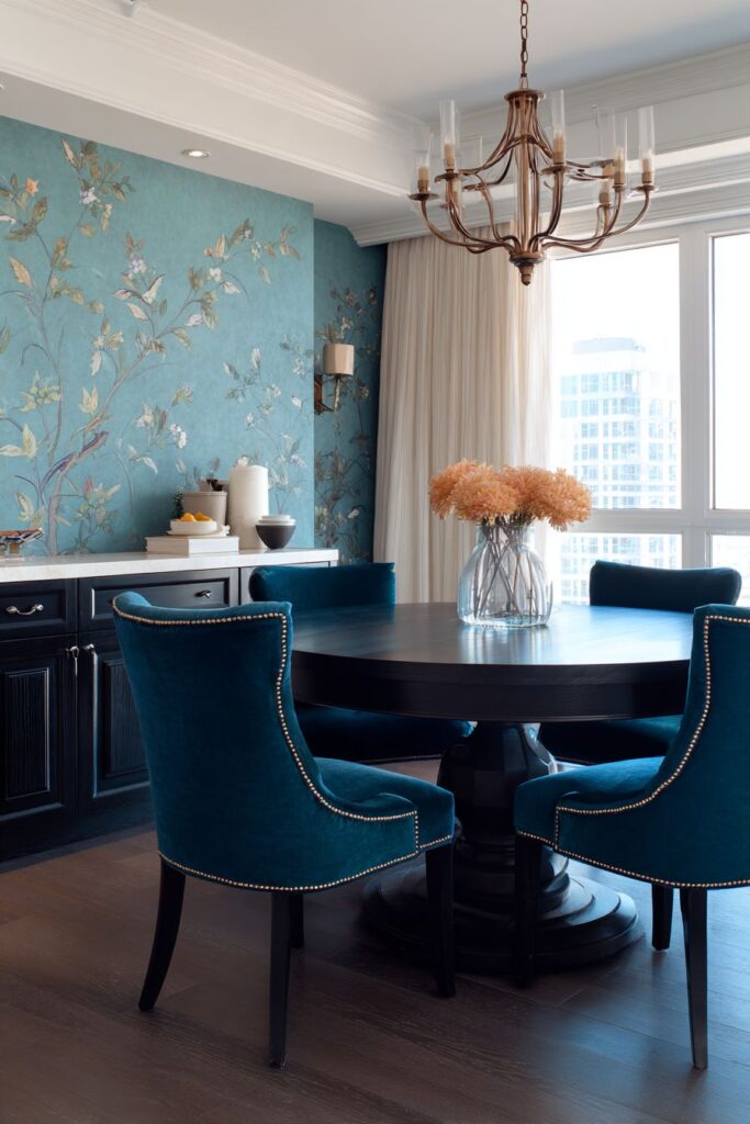 Jewel-Toned Elegance with Artisanal Details