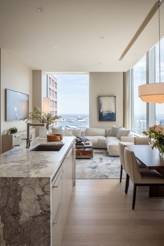 Minimalist Black and White Drama