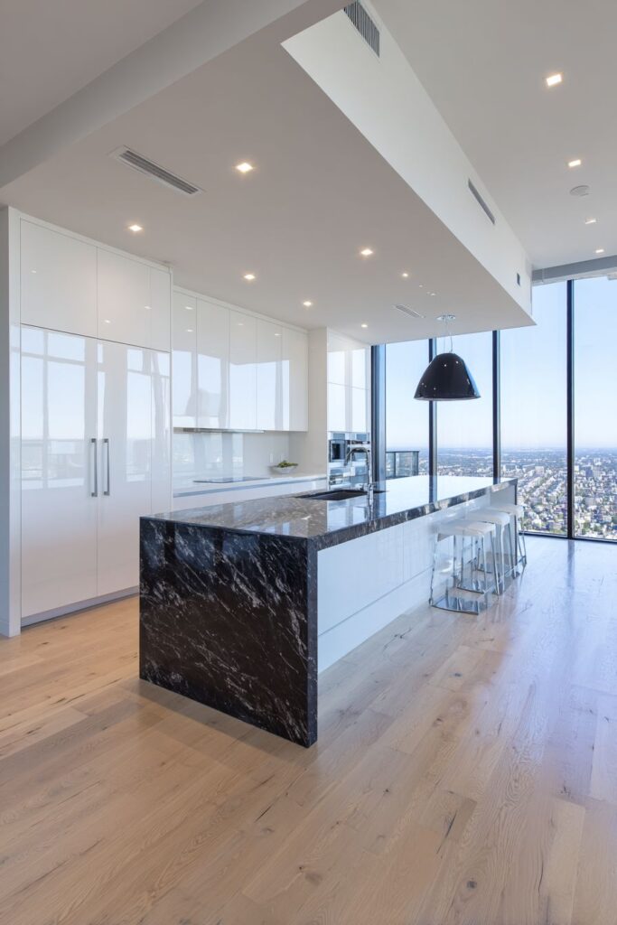 Minimalist Black and White Drama