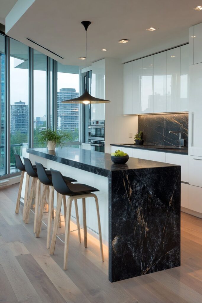 Minimalist Black and White Drama