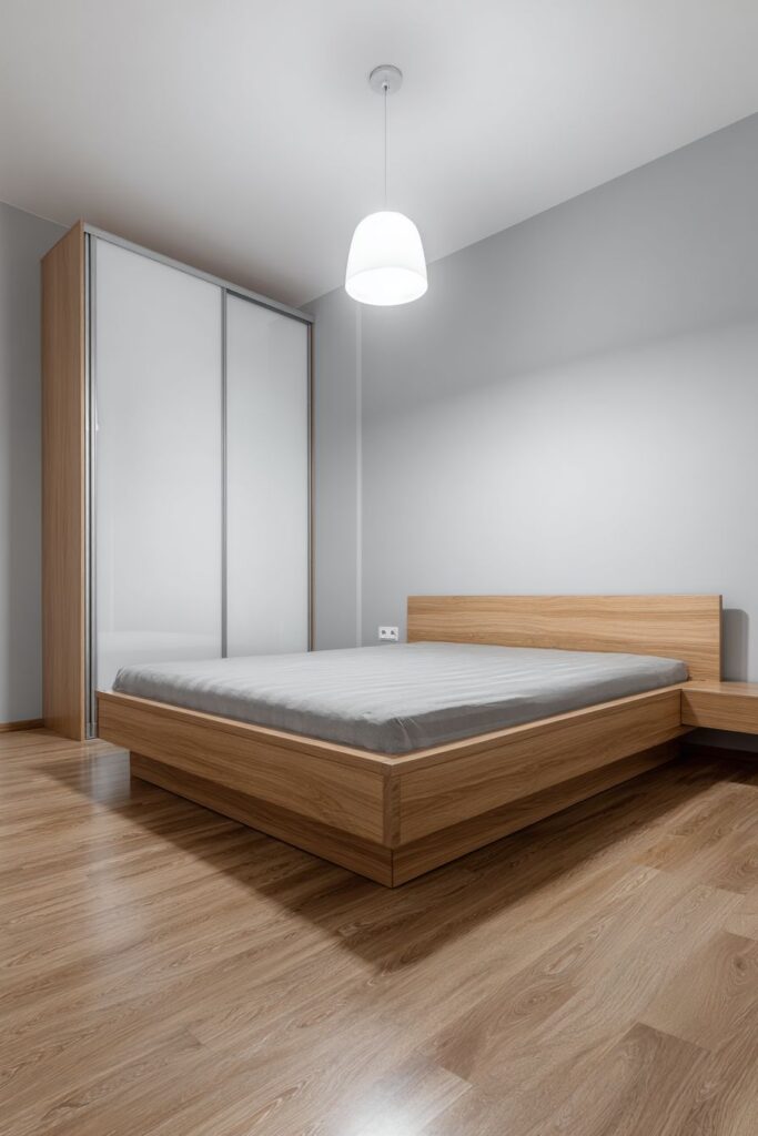 Minimalist Basement Bedroom Sanctuary