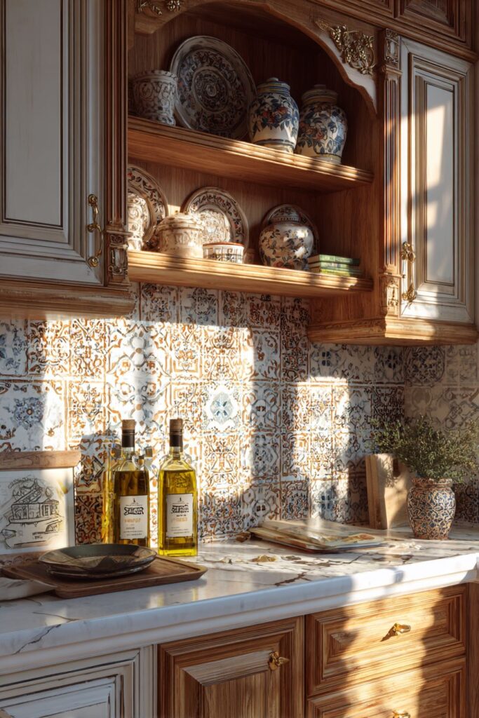 Mediterranean Mosaic Elegance