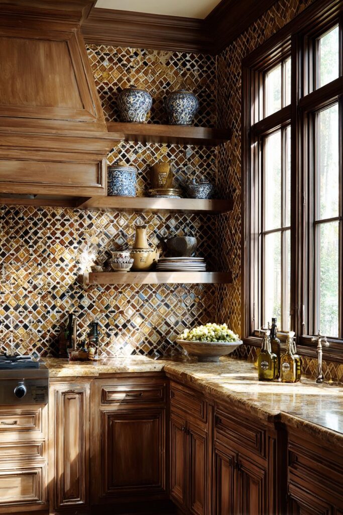 Mediterranean Mosaic Elegance