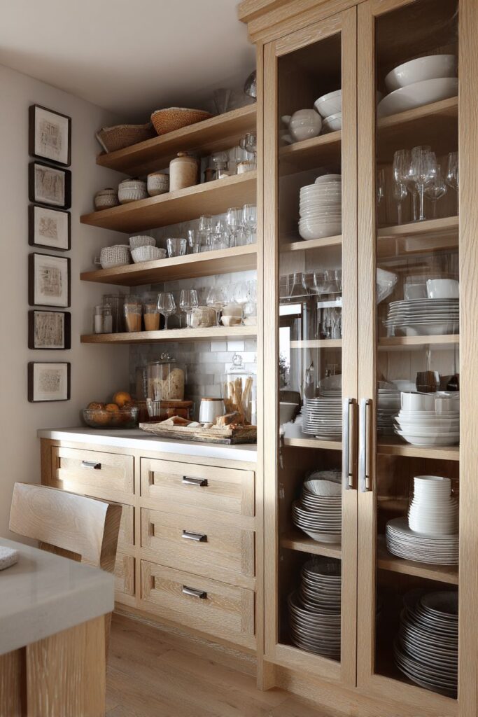 Organized Luxury in Pantry Design