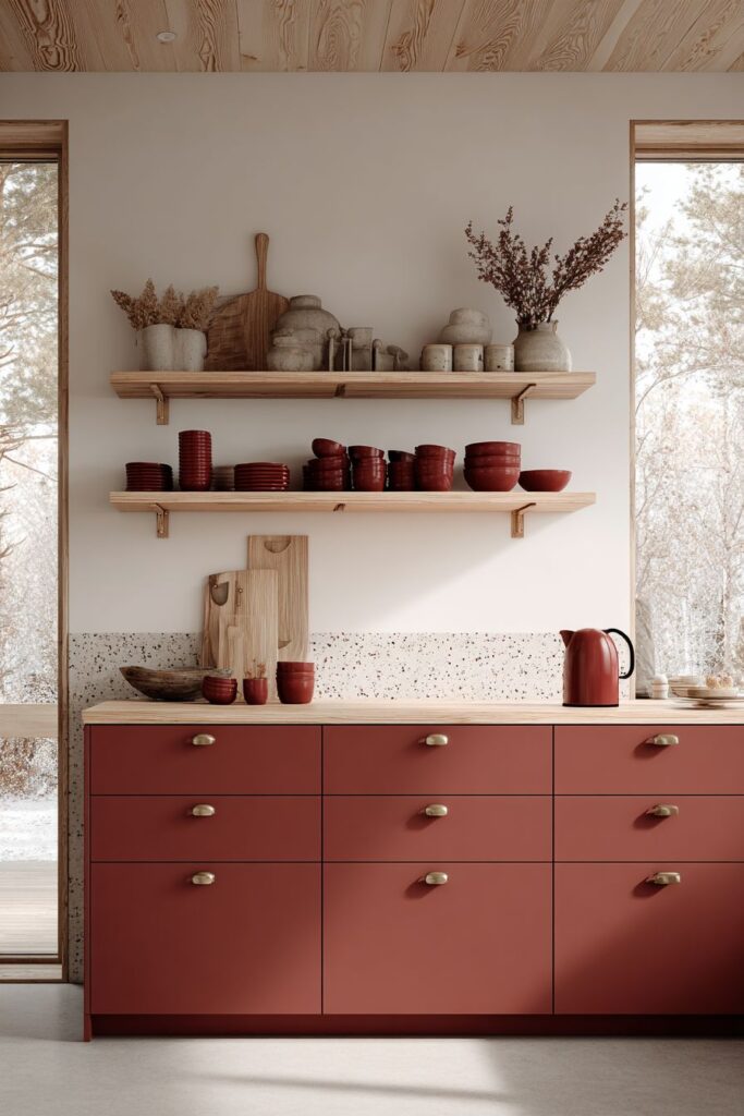 Scandinavian Red Warmth