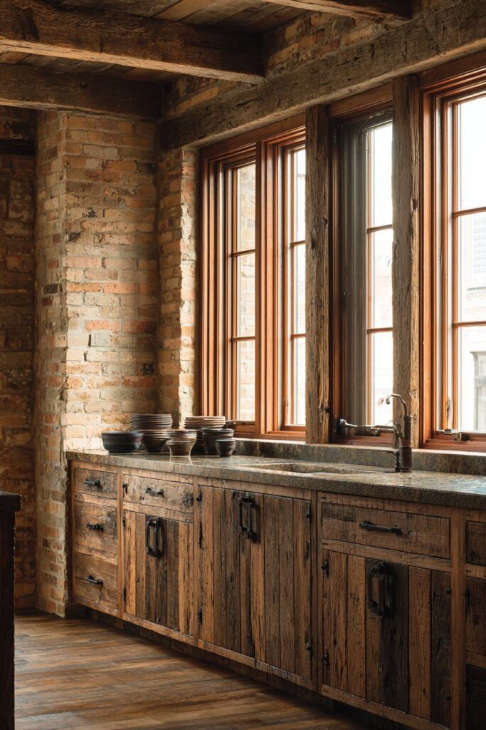 Rustic Character with Reclaimed Walnut