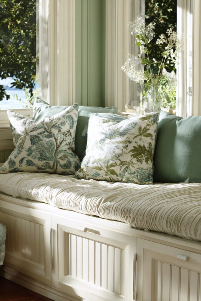 Window Seat Storage for Multi-Functional Comfort