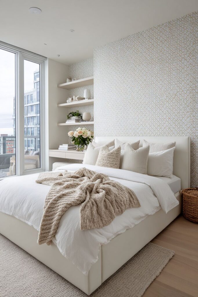 Modern Geometric Statement Wall