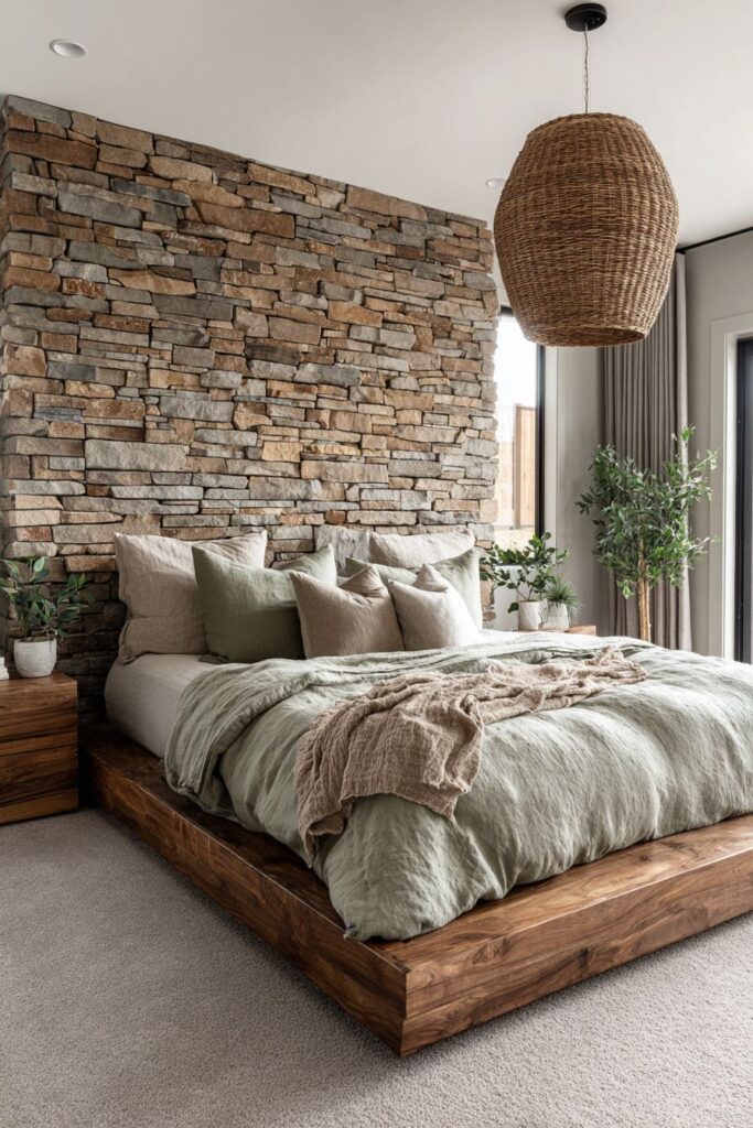Modern Minimalism with Natural Stone Features