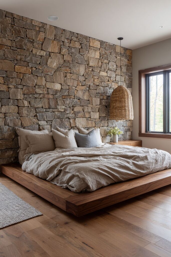 Modern Minimalism with Natural Stone Features