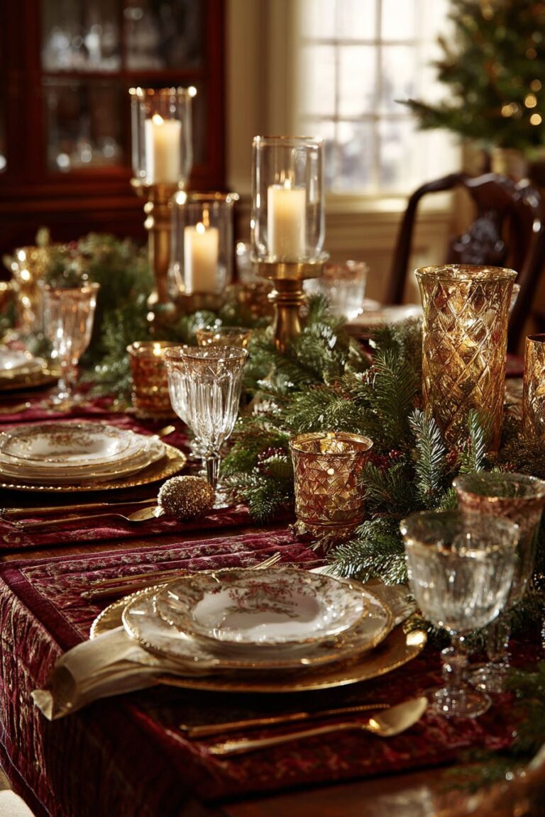 Christmas Tablescapes Ideas