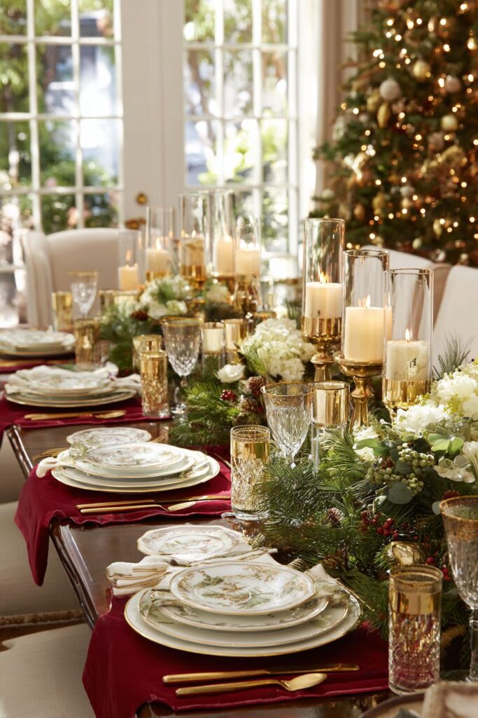 Elegant Burgundy and Gold Classic