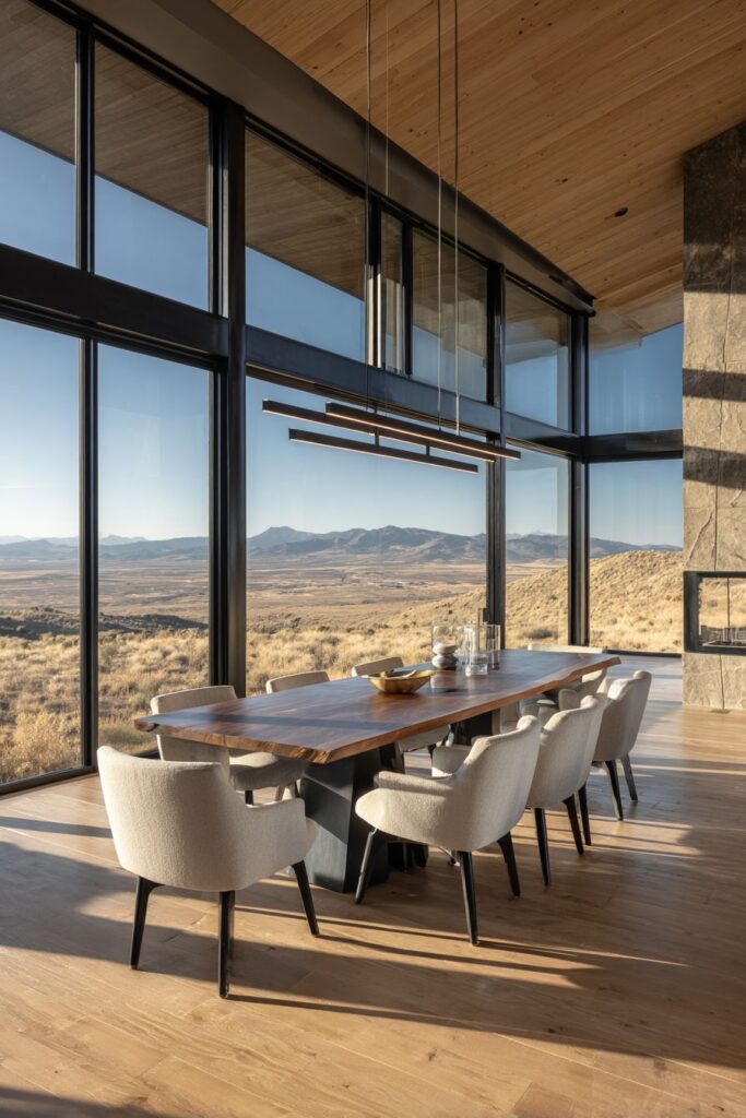 Sleek Walnut Sophistication